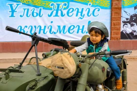 Астанада соғыс жылдары маңызды рөл атқарған ретро-автокөліктер көрмеге қойылды - фото 24