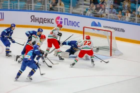 Хоккей – «Қазақстан - Беларусь» - фото 1