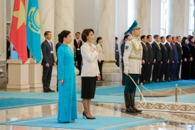 Қасым-Жомарт Тоқаев Ақордада То Ламды қарсы алды - фото 3