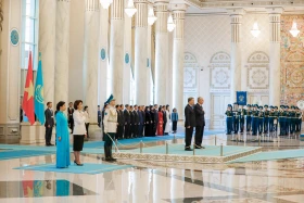 Қасым-Жомарт Тоқаев Ақордада То Ламды қарсы алды - фото 8