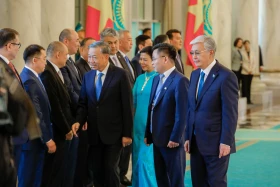 Қасым-Жомарт Тоқаев Ақордада То Ламды қарсы алды - фото 9