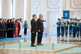 Қасым-Жомарт Тоқаев Ақордада То Ламды қарсы алды - фото 11