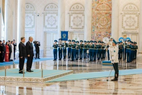 Қасым-Жомарт Тоқаев Ақордада То Ламды қарсы алды - фото 14