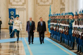 Қасым-Жомарт Тоқаев Ақордада То Ламды қарсы алды - фото 15