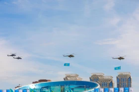 In the sky over Astana: what aircraft were showcased at the Victory Day military parade - photo 10