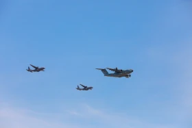 In the sky over Astana: what aircraft were showcased at the Victory Day military parade - photo 13