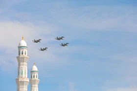 In the sky over Astana: what aircraft were showcased at the Victory Day military parade - photo 14