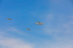 In the sky over Astana: what aircraft were showcased at the Victory Day military parade - photo 17
