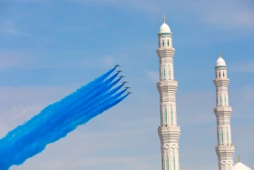In the sky over Astana: what aircraft were showcased at the Victory Day military parade - photo 22