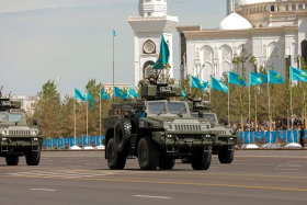Алғаш рет Жеңіс парадында Қазақстанның ең жаңа ұрпағы бронетехникалары TAIMAS және AIBAR таныстырылды - фото 38