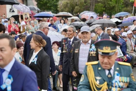 Shymkent Celebrated the 80th Anniversary of Victory: Remembrance, Photos, and Songs of the War Years - photo 11