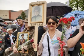 Shymkent Celebrated the 80th Anniversary of Victory: Remembrance, Photos, and Songs of the War Years - photo 19