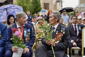 Shymkent Celebrated the 80th Anniversary of Victory: Remembrance, Photos, and Songs of the War Years - photo 25