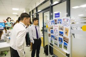 Minister of Education Gani Beisembayev held a homeroom session for students in the capital. - photo 2