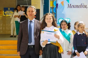 Оқу-ағарту министрі оқушыларды оқу жылының аяқталуымен құттықтады - фото 25