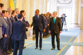 Қасым-Жомарт Тоқаев Ақордада Поль Кагамені қарсы алды - фото 10