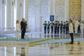 Italy’s PM Giorgia Meloni arrives at Akorda Palace - photo 4