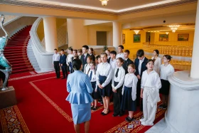 «Ақорда» резиденциясында балаларға экскурсия ұйымдастырылды - фото 15