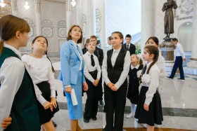 «Ақорда» резиденциясында балаларға экскурсия ұйымдастырылды - фото 24