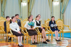 «Ақорда» резиденциясында балаларға экскурсия ұйымдастырылды - фото 28