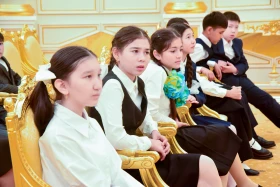 «Ақорда» резиденциясында балаларға экскурсия ұйымдастырылды - фото 30