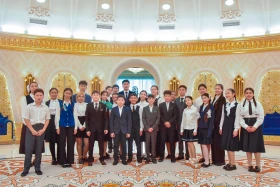«Ақорда» резиденциясында балаларға экскурсия ұйымдастырылды - фото 33