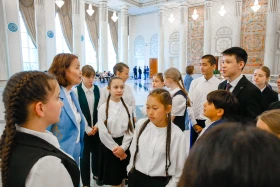 «Ақорда» резиденциясында балаларға экскурсия ұйымдастырылды - фото 35