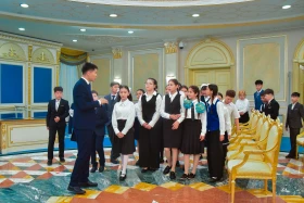 «Ақорда» резиденциясында балаларға экскурсия ұйымдастырылды - фото 37