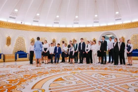 «Ақорда» резиденциясында балаларға экскурсия ұйымдастырылды - фото 39