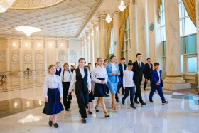 «Ақорда» резиденциясында балаларға экскурсия ұйымдастырылды - фото 47