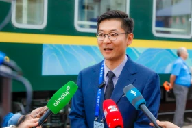 Алматыға Қытайдың Сиань қаласынан туристік пойыз келді - фото 12