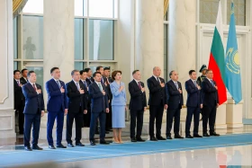 Bulgarian President Rumen Radev arrives at Akorda - photo 5