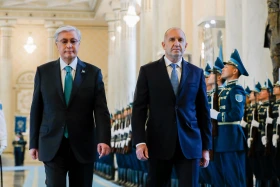 Bulgarian President Rumen Radev arrives at Akorda - photo 6