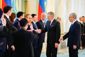 Қасым-Жомарт Тоқаев Словакия Премьер-министрін Ақордада қарсы алды - фото 2