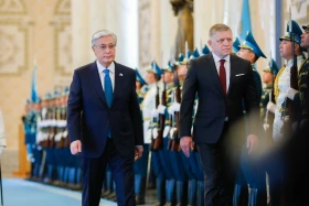 Қасым-Жомарт Тоқаев Словакия Премьер-министрін Ақордада қарсы алды - фото 4