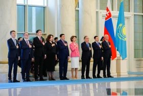 Қасым-Жомарт Тоқаев Словакия Премьер-министрін Ақордада қарсы алды - фото 7