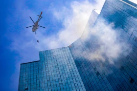 Пожар в 35-этажном здании: в Алматы прошли масштабные учения - фото 2