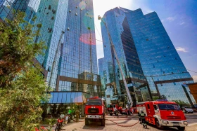 Пожар в 35-этажном здании: в Алматы прошли масштабные учения - фото 7