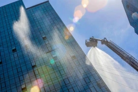 Пожар в 35-этажном здании: в Алматы прошли масштабные учения - фото 10