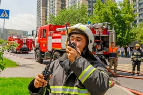 Пожар в 35-этажном здании: в Алматы прошли масштабные учения - фото 12