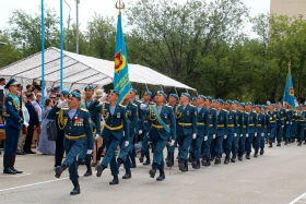 25-летие Десантно-штурмовых войск отметили в Конаеве - фото 12