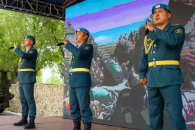 25-летие Десантно-штурмовых войск отметили в Конаеве - фото 20