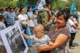 25-летие Десантно-штурмовых войск отметили в Конаеве - фото 22