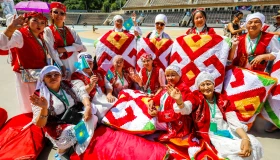 Алматыда құрақ көрпе жинаудан әлемдік рекорд орнатылды - фото 4