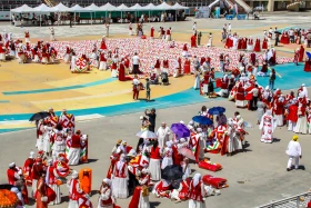 Алматыда құрақ көрпе жинаудан әлемдік рекорд орнатылды - фото 7