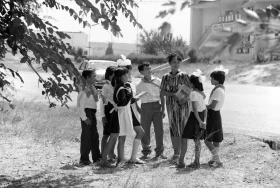 Ұстазды қарсы алу сәті - фото 1