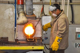 Астанада алтын құйма қалай құйылады - фото 6