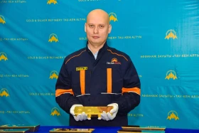 Астанада алтын құйма қалай құйылады - фото 8