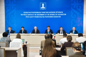 Қазақстан Үкіметі отырысының қорытындысы бойынша баспасөз конференциясы - фото 8