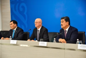 Қазақстан Үкіметі отырысының қорытындысы бойынша баспасөз конференциясы - фото 1